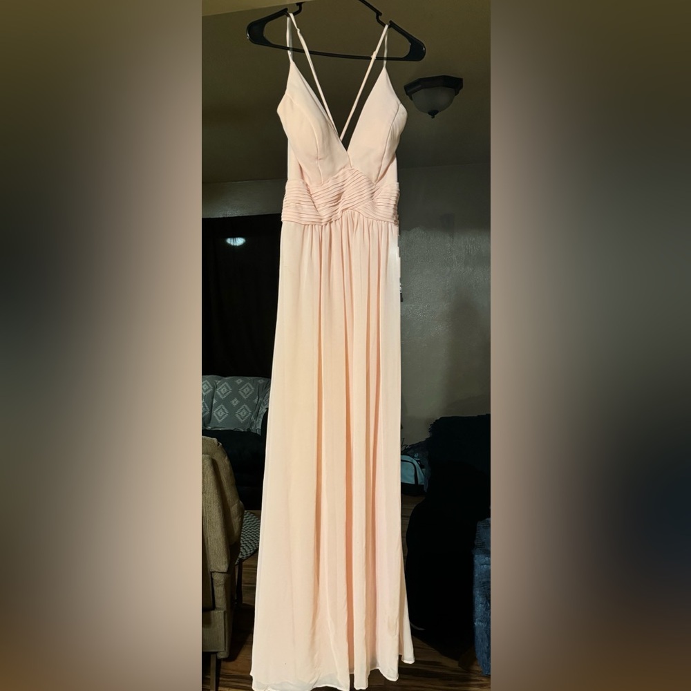 Full length prom dress